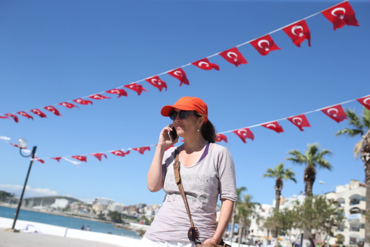 Vooralsnog mag Ebru Umar Turkije nog steeds niet uit - Foto: ANP