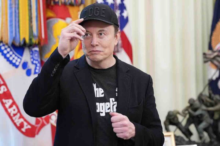 Elon Musk in het Witte Huis