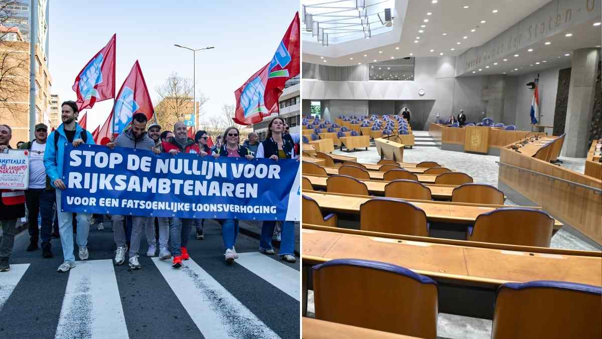 Kamer dinsdag plat door stakende ambtenaren - EW