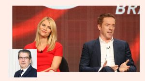 Homeland-acteurs Claire Danes en Damian Lewis.
