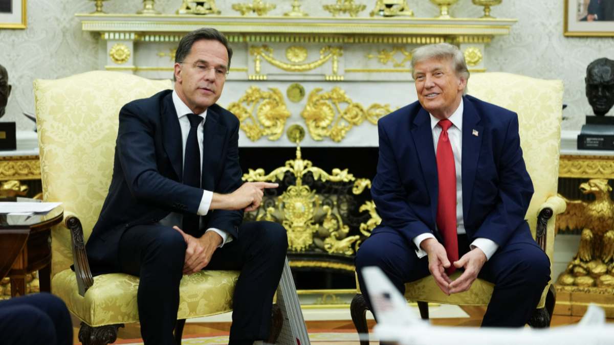 Blijven de Amerikanen in Europa? Zo probeert Rutte de grillige Trump in ...